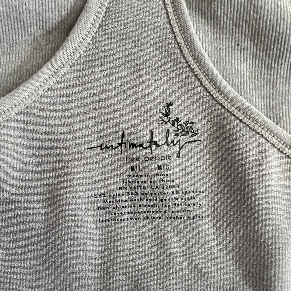 Free People - Intimately Line Racerback NWOT - Picture 3 of 5